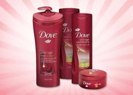 Dove Pro-Age Body Cream Oil