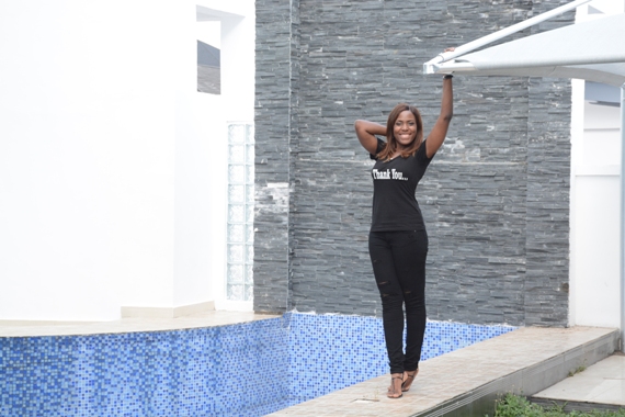 Linda ikeji and her house