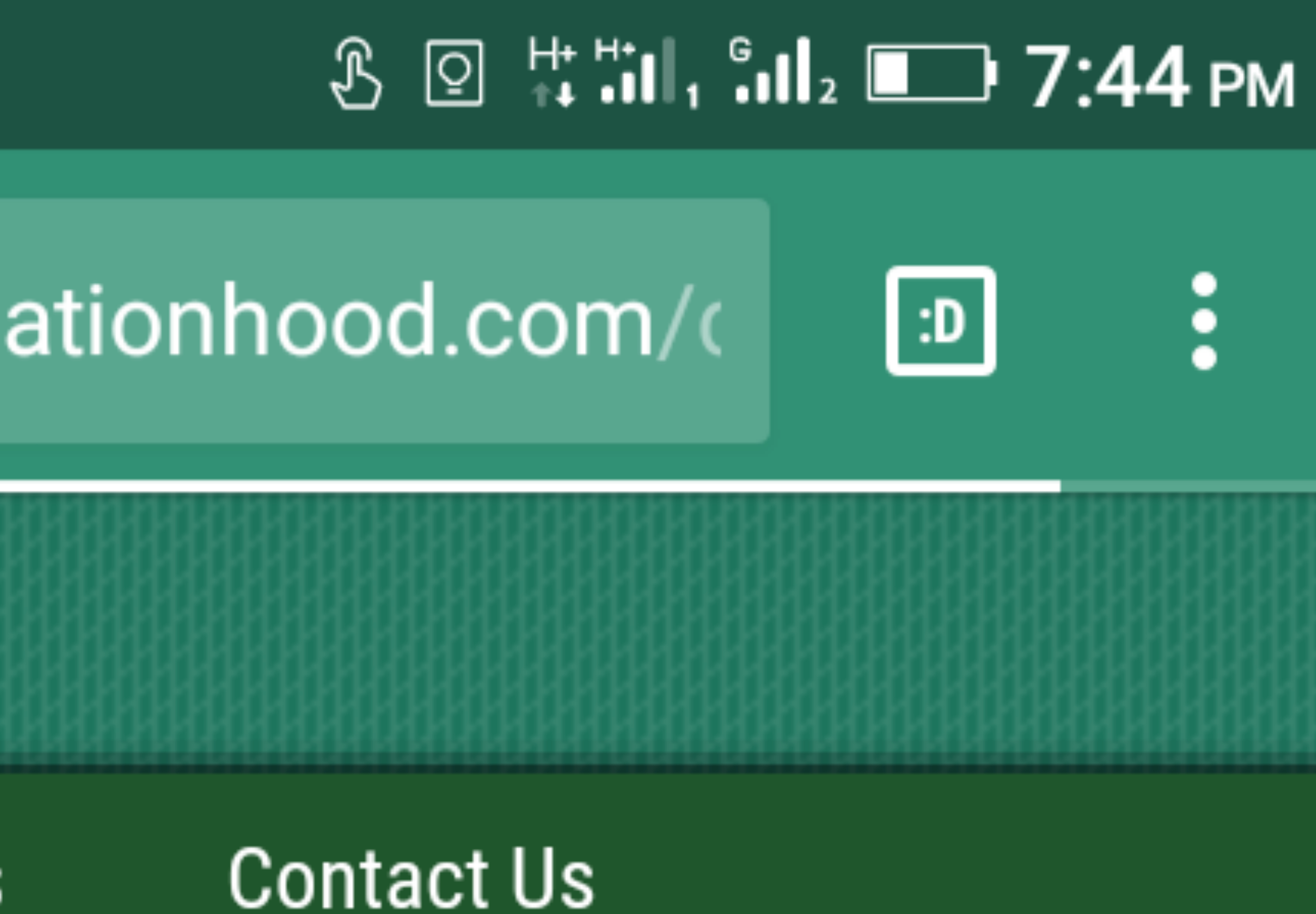 Google chromenBookmark icon on phone