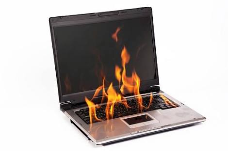computer laptop display problem - Laptop overheat
