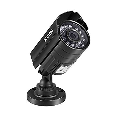 ZOSI HD 800TVL 24PCS IR-LEDs 3.6mm lens CCTV Camera