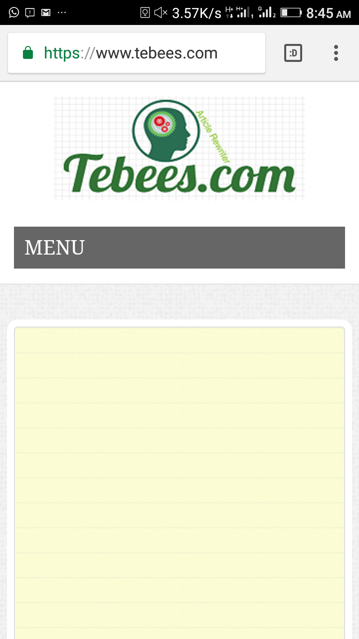 Tebees articles rewriter