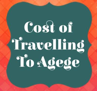 Transportation Cost to Agege Lagos