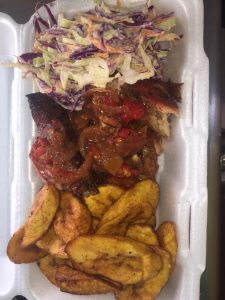 Yummy taste fried plantain