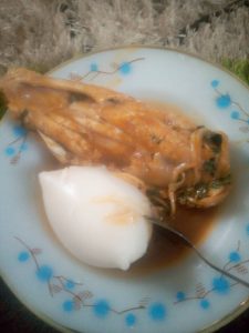 Yummy taste turkey and egg