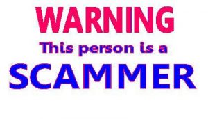 This person is a scammer